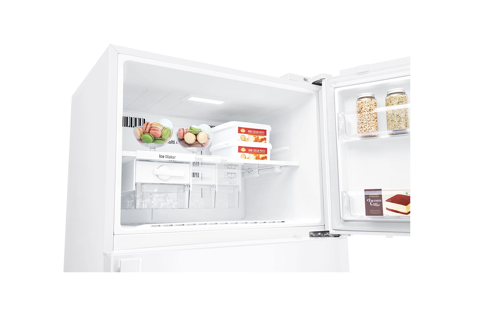 LG No Frost Buzdolabı  547 Litre 78cm Genişlik A++  Enerji Sınıfı Beyaz, GN-C702HQCU
