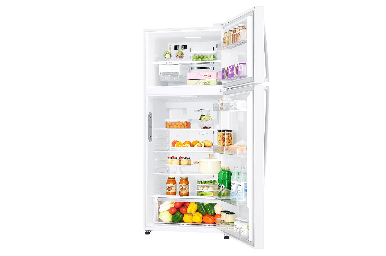 LG No Frost Buzdolabı  547 Litre 78cm Genişlik A++  Enerji Sınıfı Beyaz, GN-C702HQCU