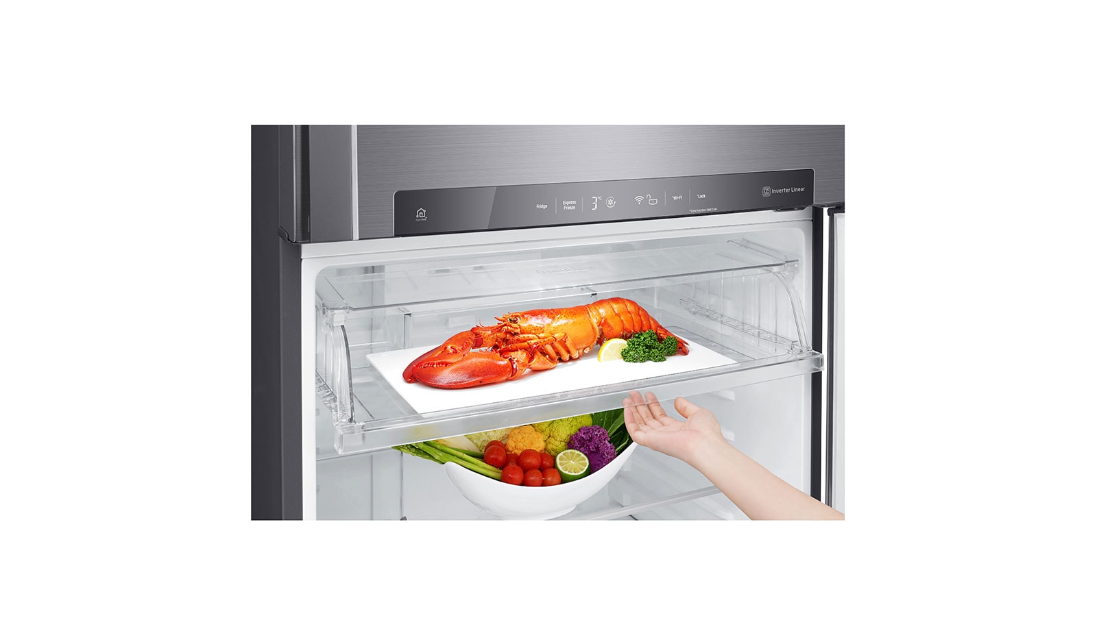 LG No Frost Buzdolabı | 506 Litre Kapasite, GN-H702HLHU
