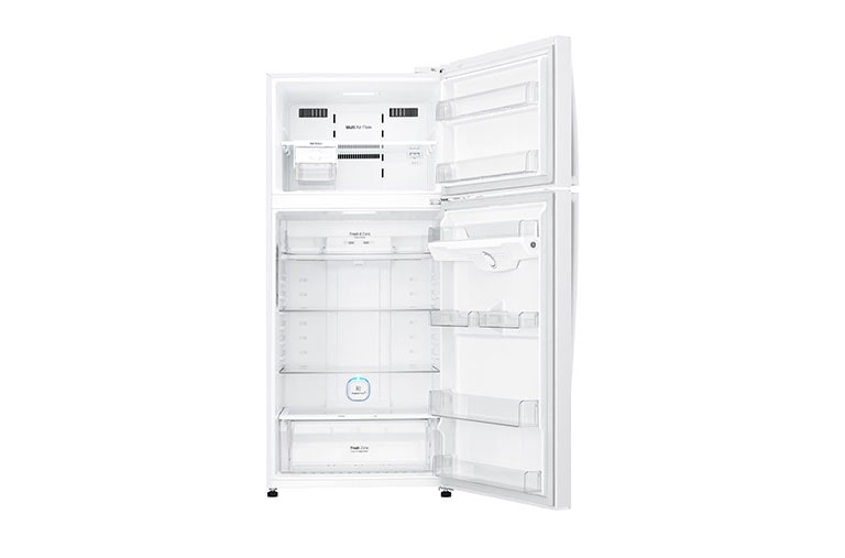 LG No Frost Buzdolabı | 506 Litre Kapasite | E Enerji Sınıfı | Beyaz Renk, GN-H702HQHU