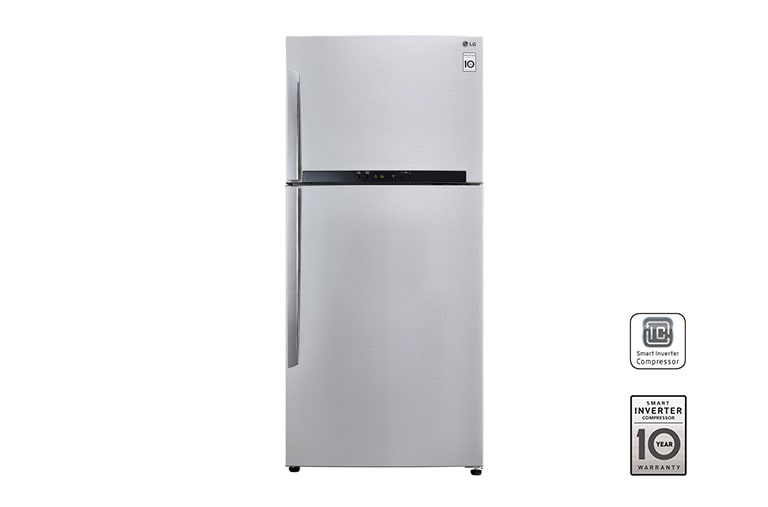 A&#43;&#43;, 546 Litre, 78cm Genişlik, No Frost, İnoks GN-M702HLHM için önden görünüm