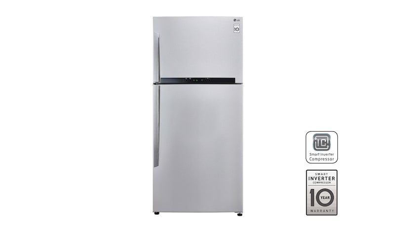 LG A++, 546 Litre, 78cm Genişlik, No Frost, İnoks, GN-M702HLHM