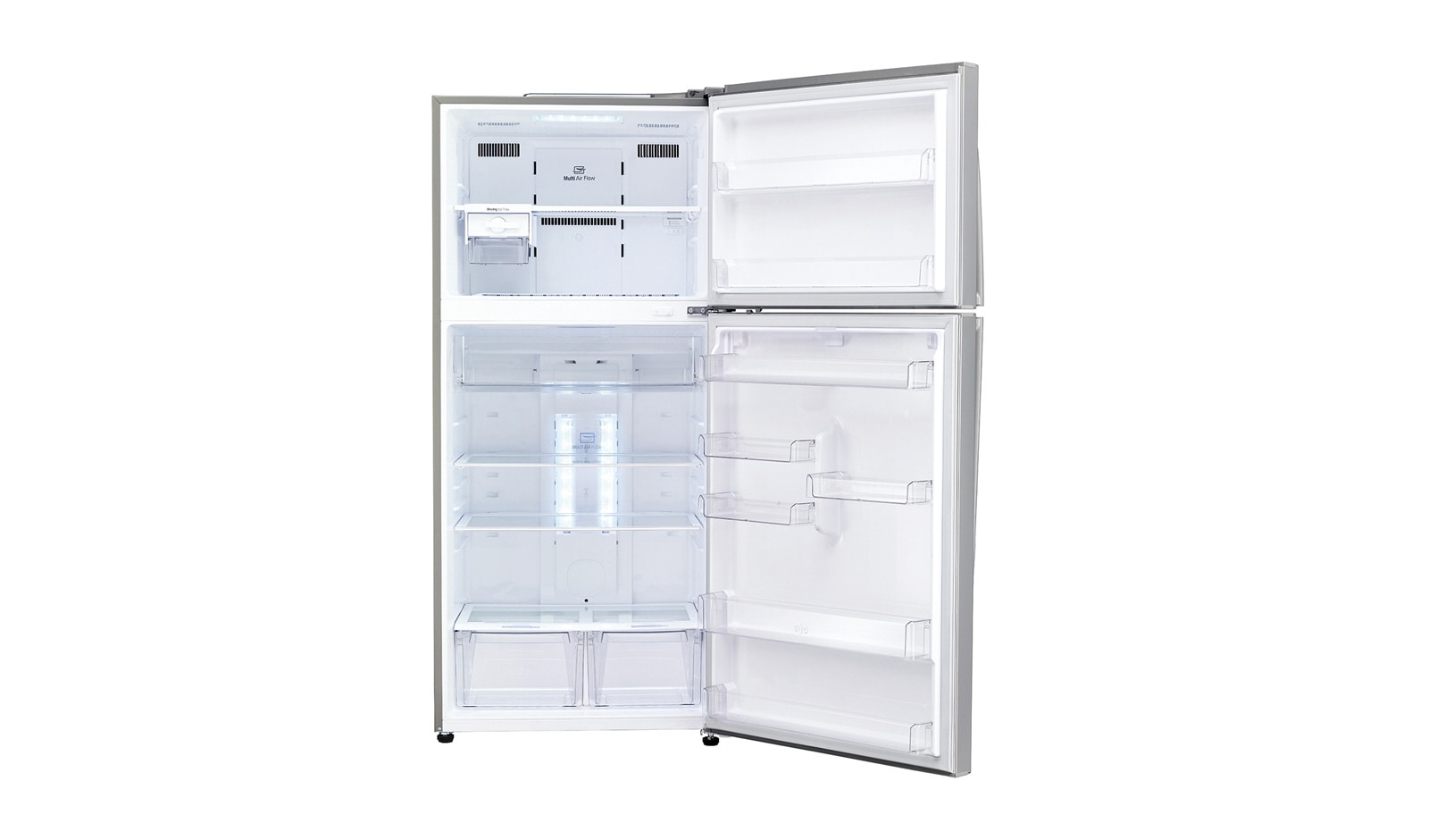 LG A++, 546 Litre, 78cm Genişlik, No Frost, İnoks, GN-M702HLHM