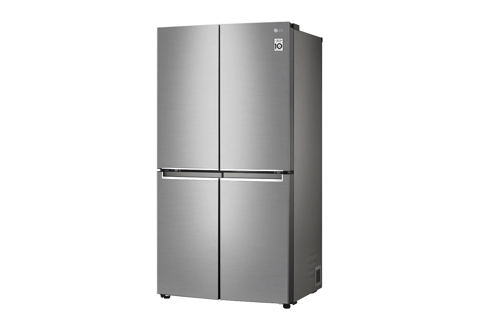 LG No Frost Buzdolabı 877 Litre 91,2cm Genişlik Hygiene FRESH⁺ᵀᴹ  E Enerji Sınıfı Metalik Gri, GR-B31FMLPL