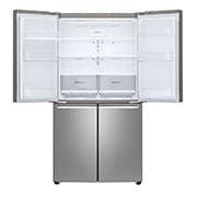 LG No Frost Buzdolabı 877 Litre 91,2cm Genişlik Hygiene FRESH⁺ᵀᴹ  E Enerji Sınıfı Metalik Gri, GR-B31FMLPL
