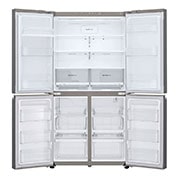LG No Frost Buzdolabı 877 Litre 91,2cm Genişlik Hygiene FRESH⁺ᵀᴹ  E Enerji Sınıfı Metalik Gri, GR-B31FMLPL