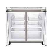 LG No Frost Buzdolabı 877 Litre 91,2cm Genişlik Hygiene FRESH⁺ᵀᴹ  E Enerji Sınıfı Metalik Gri, GR-B31FMLPL