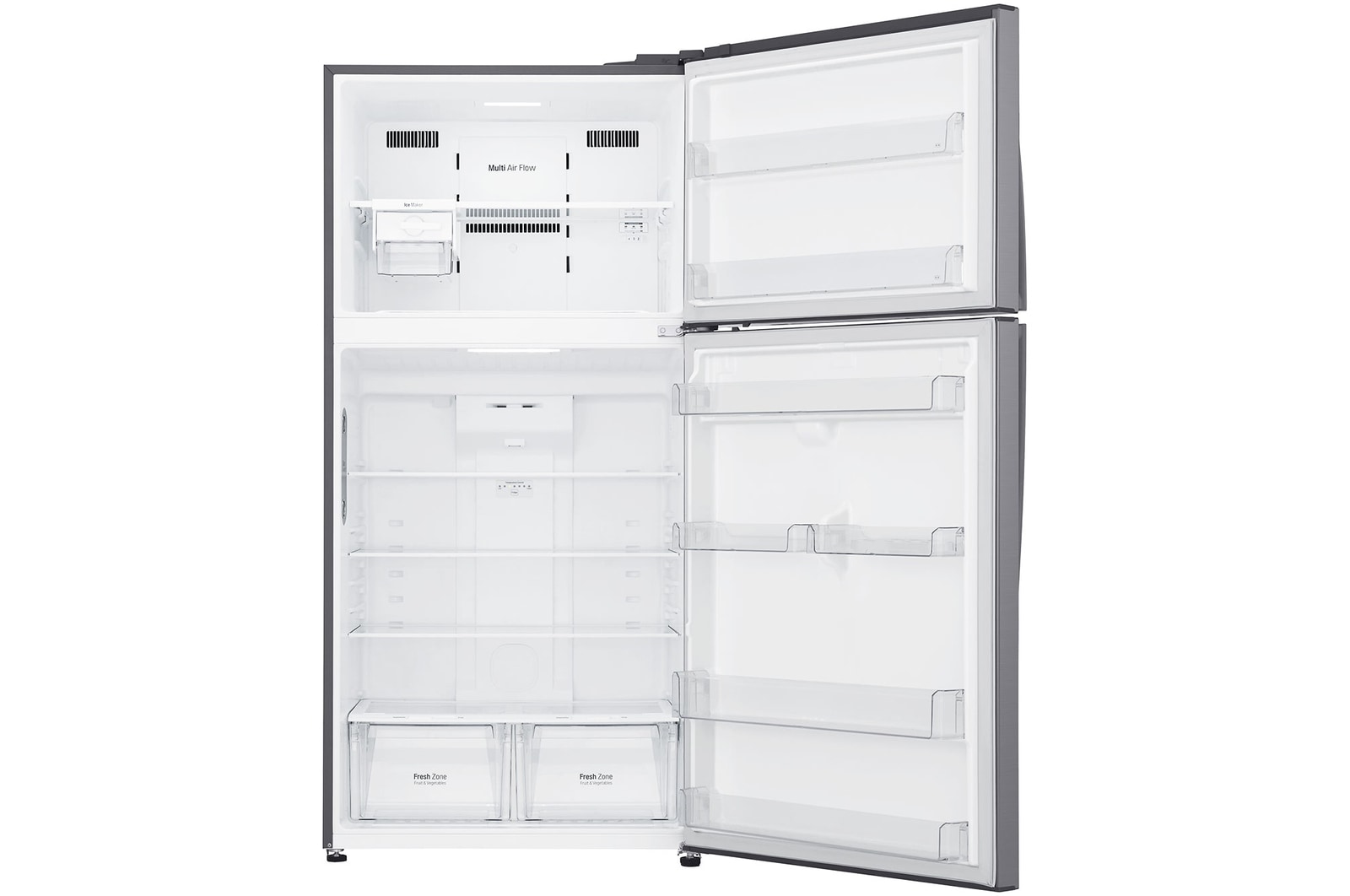 LG No Frost Buzdolabı  630 Litre  86cm Genişlik A++ Enerji Sınıfı Metalik Gri, GR-C802HLCU