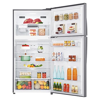 LG No Frost Buzdolabı  630 Litre  86cm Genişlik A++ Enerji Sınıfı Metalik Gri, GR-C802HLCU