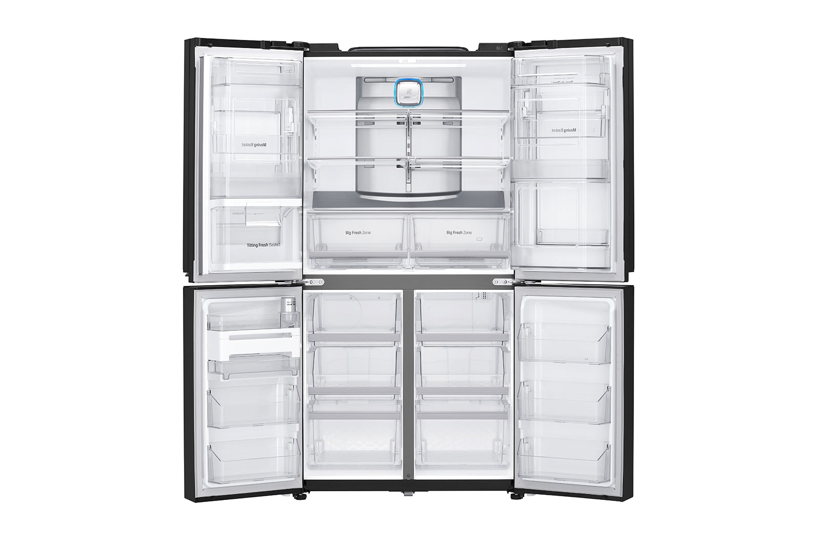 LG A+, Door-in-Door, 931 Litre, No Frost, Hygiene Fresh+™, Inverter Lineer Kompresör, GR-D31FBGHL