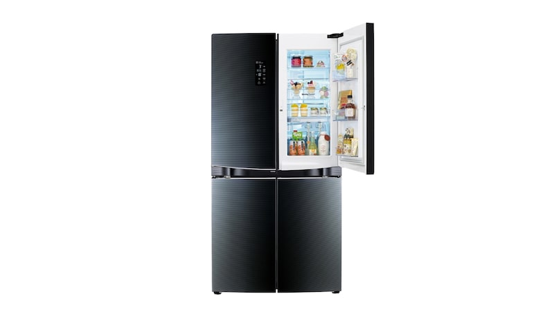 LG 1001 Litre, 6 Kapılı Çift Pratik Kapı™ Gardırop Tipi Buzdolabı, GR-D35FBGHL
