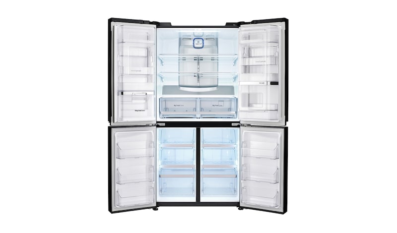 LG 1001 Litre, 6 Kapılı Çift Pratik Kapı™ Gardırop Tipi Buzdolabı, GR-D35FBGHL