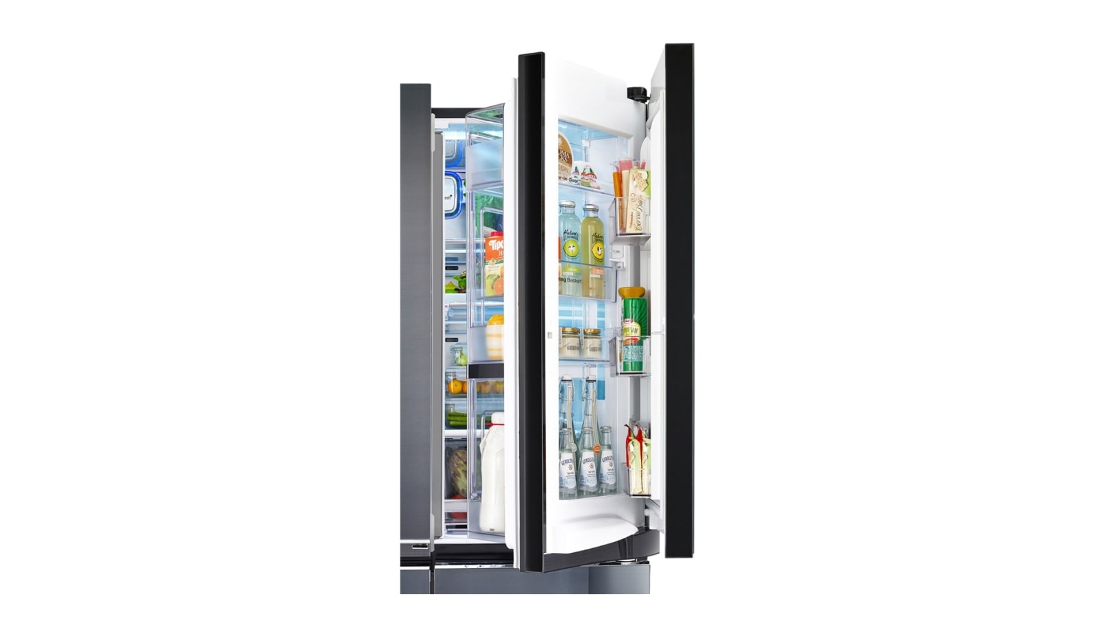 LG 1001 Litre, 6 Kapılı Çift Pratik Kapı™ Gardırop Tipi Buzdolabı, GR-D35FBGHL