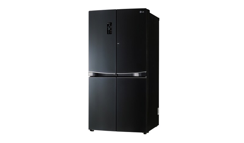 LG 1001 Litre, 6 Kapılı Çift Pratik Kapı™ Gardırop Tipi Buzdolabı, GR-D35FBGHL