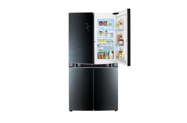 LG 1001 Litre, 6 Kapılı Çift Pratik Kapı™ Gardırop Tipi Buzdolabı, GR-D35FBGHL