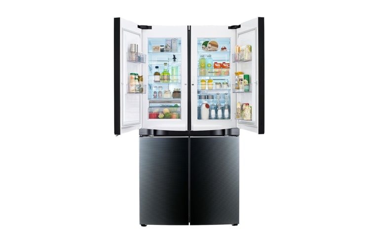 LG 1001 Litre, 6 Kapılı Çift Pratik Kapı™ Gardırop Tipi Buzdolabı, GR-D35FBGHL