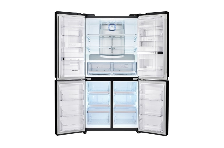 LG 1001 Litre, 6 Kapılı Çift Pratik Kapı™ Gardırop Tipi Buzdolabı, GR-D35FBGHL