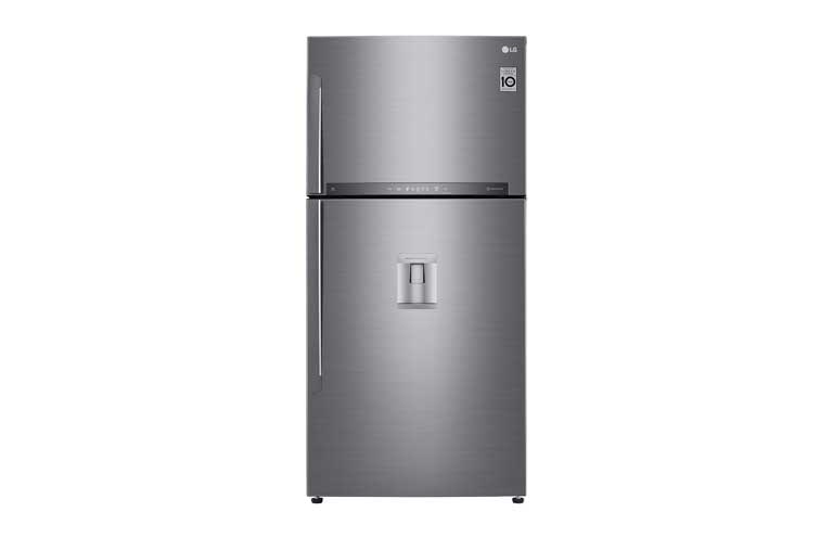 LG No Frost Buzdolabı | 592 Litre Kapasite GR-F802HLHU için önden görünüm