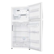 LG A++, 604 Litre, 86cm Genişlik, No Frost, Beyaz, GR-H762HQHU