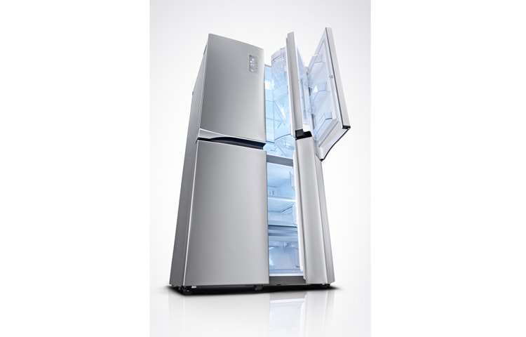 LG A++, 4 Kapılı Kolay Erişim, 931 Litre Dev Hacim, Moist Balance Crisper/ Nem Koruma Gözü, GR-M31FWCHL