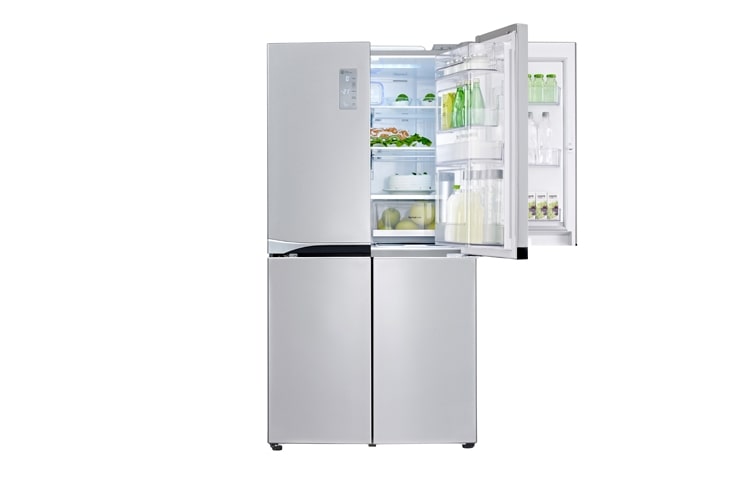 LG A++, 4 Kapılı Kolay Erişim, 931 Litre Dev Hacim, Moist Balance Crisper/ Nem Koruma Gözü, GR-M31FWCHL