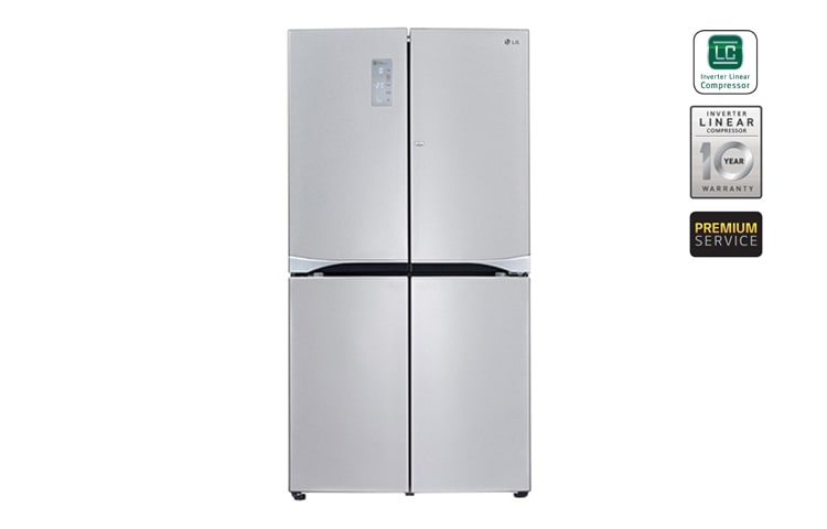 LG A++, 4 Kapılı Kolay Erişim, 931 Litre Dev Hacim, Moist Balance Crisper/ Nem Koruma Gözü, GR-M31FWCHL