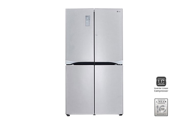 A&#43;&#43;, 4 Kapılı Kolay Erişim, 931 Litre Dev Hacim, Moist Balance Crisper/ Nem Koruma Gözü GR-M31FWCHL için önden görünüm