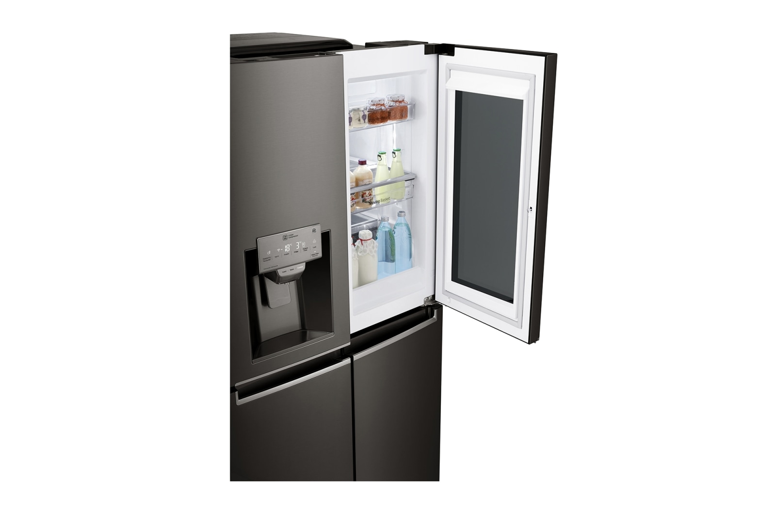 LG A, InstaView Door-in-Door, 705 Litre, No Frost, Hygiene Fresh+™, Inverter Lineer Kompresör, GR-X24FTKHL