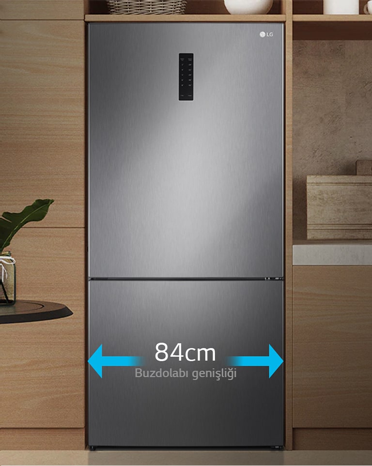 Buzdolabının geniş kapasitesi