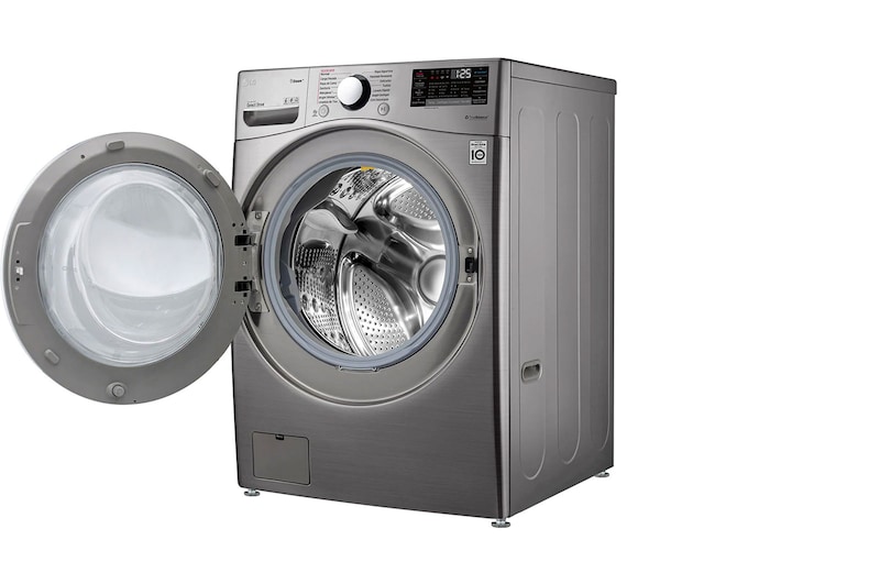 LG Kurutmalı Çamaşır Makinesi Buharlı 17 Kg Yıkama / 10 Kg Kurutma TrueSteam WiFi E/F Enerji Sınıfı Metalik Gri, F0L2CRV2T