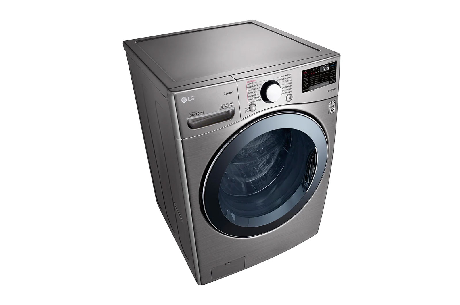 LG Kurutmalı Çamaşır Makinesi Buharlı 17 Kg Yıkama / 10 Kg Kurutma TrueSteam WiFi E/F Enerji Sınıfı Metalik Gri, F0L2CRV2T