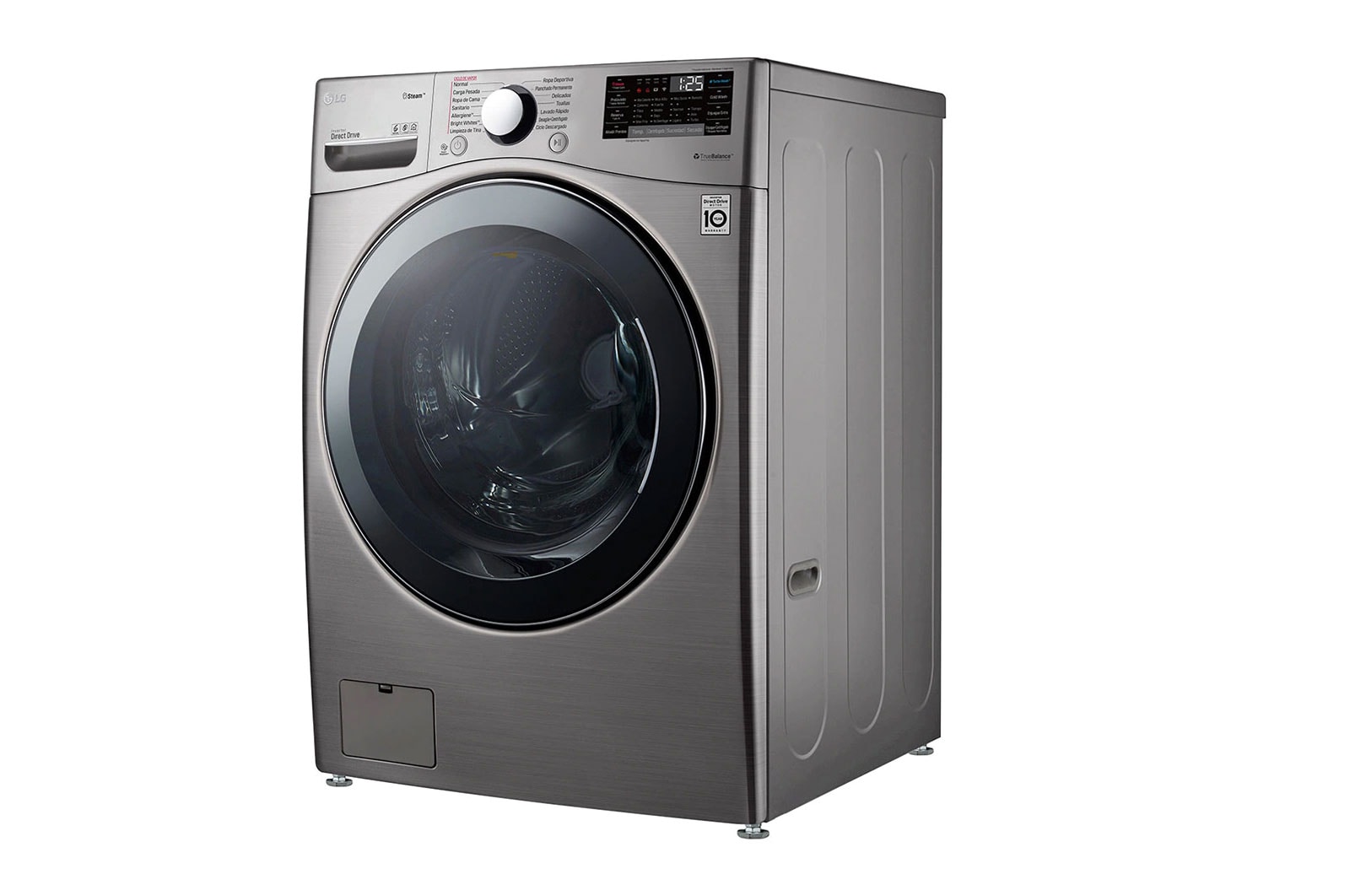 LG Kurutmalı Çamaşır Makinesi Buharlı 17 Kg Yıkama / 10 Kg Kurutma TrueSteam WiFi E/F Enerji Sınıfı Metalik Gri, F0L2CRV2T
