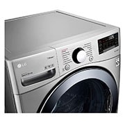 LG Kurutmalı Çamaşır Makinesi Buharlı 17 Kg Yıkama / 10 Kg Kurutma TrueSteam WiFi E/F Enerji Sınıfı Metalik Gri, F0L2CRV2T