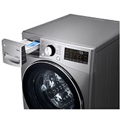 LG Kurutmalı Çamaşır Makinesi Buharlı 14 Kg Yıkama / 8 Kg Kurutma TurboWash F Enerji Sınıfı Metalik Gri, F0L9DGP2S