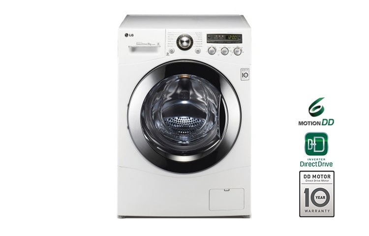 A&#43;&#43;&#43;, 8kg yıkama, 1200 devir, 10 Yıl 6 Motion Direct Drive Motor Garantisi, 22 Yıl VDE Onaylı Motor, Smart Diagnosis™/Akıllı Teşhis F1281TD için önden görünüm
