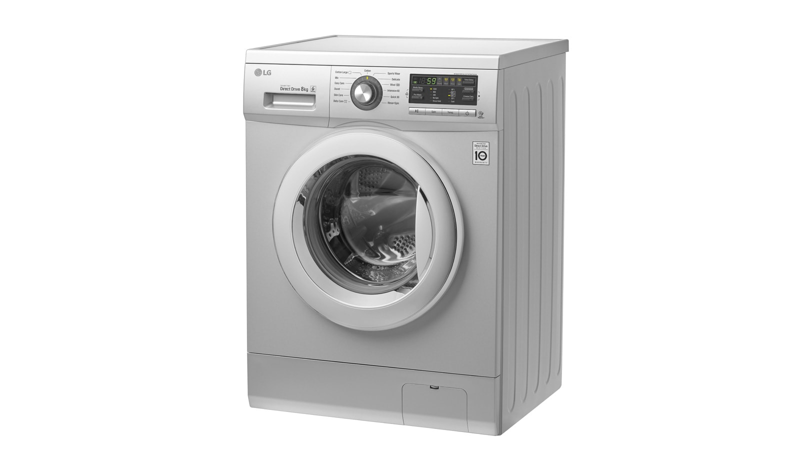 LG 8kg Yıkama "A+++", 1200 Devir, Metalik, FH2B8TDWA5