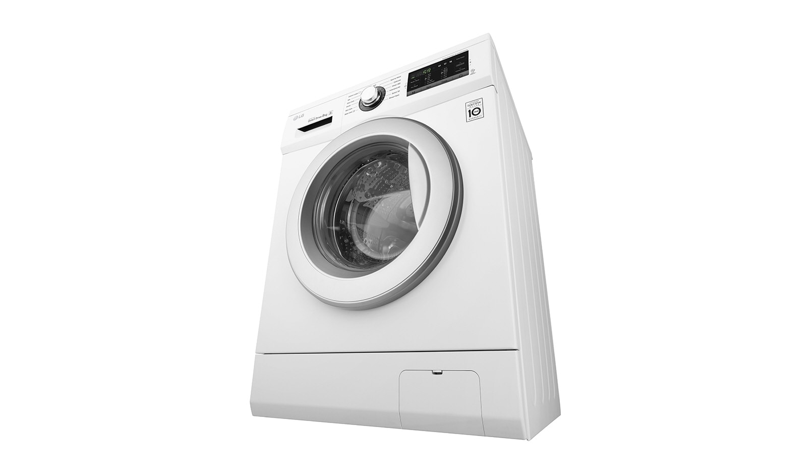LG 8/4KG Durmaksızın Yıkama & Kurutma, Yıkama Performansı: A, 8kg Yıkama, 4kg Kurutma, 1400 Devir, 10 Yıl 6 Motion Direct Drive Motor Garantisi, 22 Yıl VDE Onaylı Motor, Smart Diagnosis™/Akıllı Teşhis, Gümüş Renk, F1496ADP7