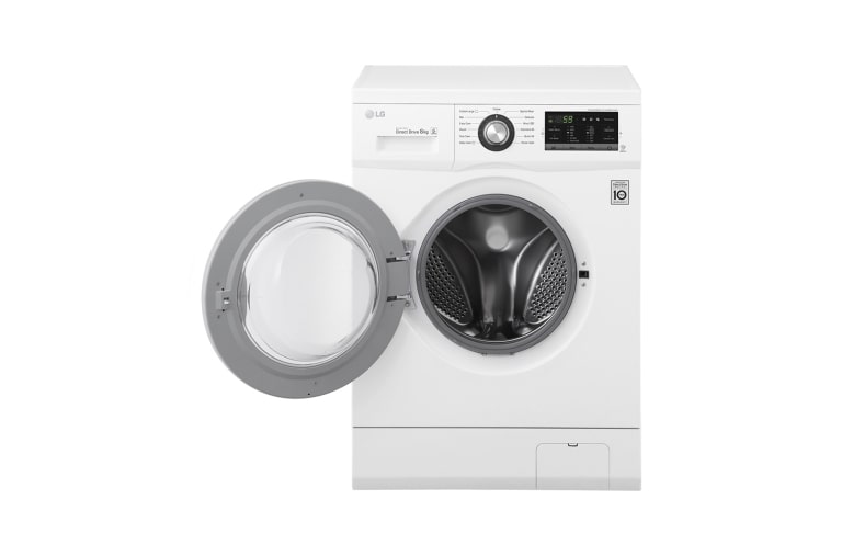 LG 8/4KG Durmaksızın Yıkama & Kurutma, Yıkama Performansı: A, 8kg Yıkama, 4kg Kurutma, 1400 Devir, 10 Yıl 6 Motion Direct Drive Motor Garantisi, 22 Yıl VDE Onaylı Motor, Smart Diagnosis™/Akıllı Teşhis, Gümüş Renk, F1496ADP7