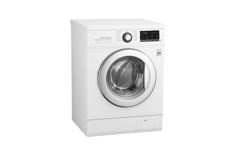 LG 8/4KG Durmaksızın Yıkama & Kurutma, Yıkama Performansı: A, 8kg Yıkama, 4kg Kurutma, 1400 Devir, 10 Yıl 6 Motion Direct Drive Motor Garantisi, 22 Yıl VDE Onaylı Motor, Smart Diagnosis™/Akıllı Teşhis, Gümüş Renk, F1496ADP7