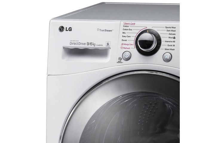 LG 9/6 KG Durmaksızın Yıkama & Kurutma, Yıkama Performansı: A+++, 9kg Yıkama, 6kg Kurutma, 1400 Devir, 10 Yıl 6 Motion Direct Drive Motor Garantisi, 22 Yıl VDE Onaylı Motor, Anti-alerjik, True Steam™ Buharlı Yıkama, Smart Diagnosis™/Akıllı Teşhis, F14A8RDS5