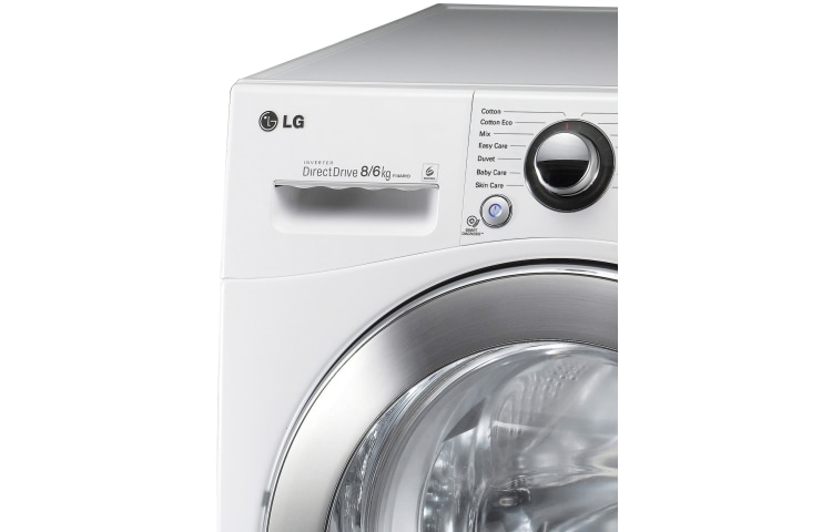 LG Yıkama Performansı: A+++, 8kg yıkama, 6kg kurutma, 1400 devir, 10 Yıl 6 Motion Direct Drive Motor Garantisi, 22 Yıl VDE Onaylı Motor, Smart Diagnosis™/Akıllı Teşhis, F14A8YD