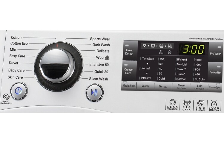 LG Yıkama Performansı: A+++, 8kg yıkama, 6kg kurutma, 1400 devir, 10 Yıl 6 Motion Direct Drive Motor Garantisi, 22 Yıl VDE Onaylı Motor, Smart Diagnosis™/Akıllı Teşhis, F14A8YD