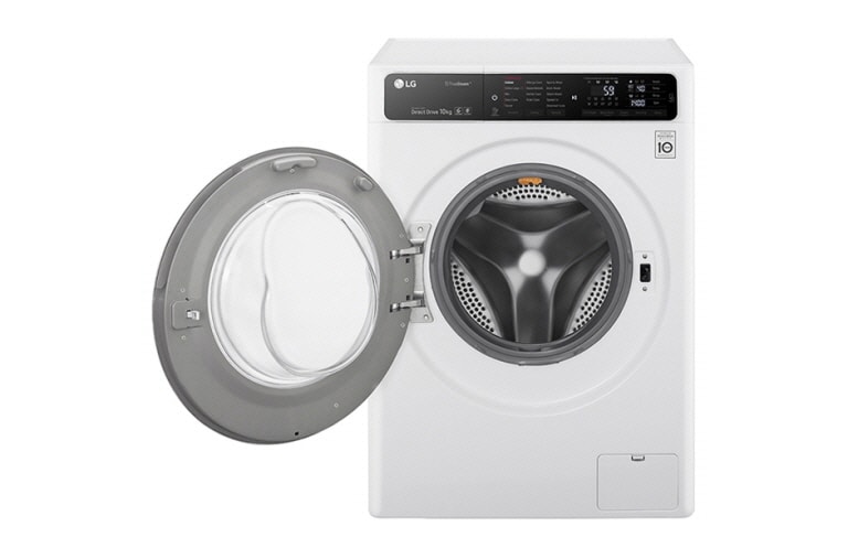 LG 10KG, TURBOWASH™, 6 MOTION DD ÇAMAŞIR MAKİNESİ, BENZERSİZ FULL DOKUNMATİK PANEL, ŞIK KROM KAPAK, F14U1JBSK2