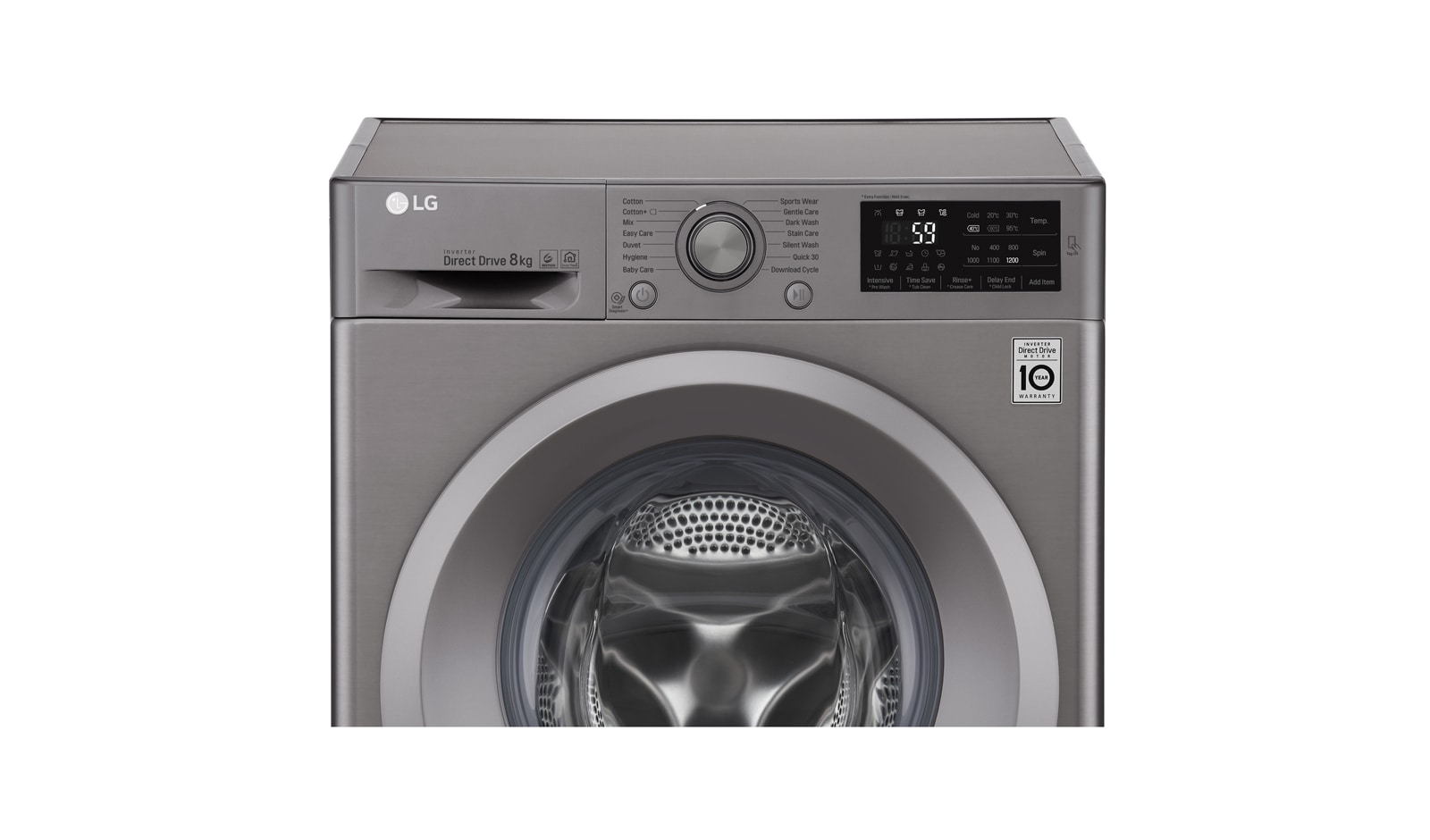 LG 8 Kg Yıkama "A+++(-40%)", 1200 Devir, NFC Akıllı Telefon Uygulaması, Smart Diagnosis™, F2J5TNP7S