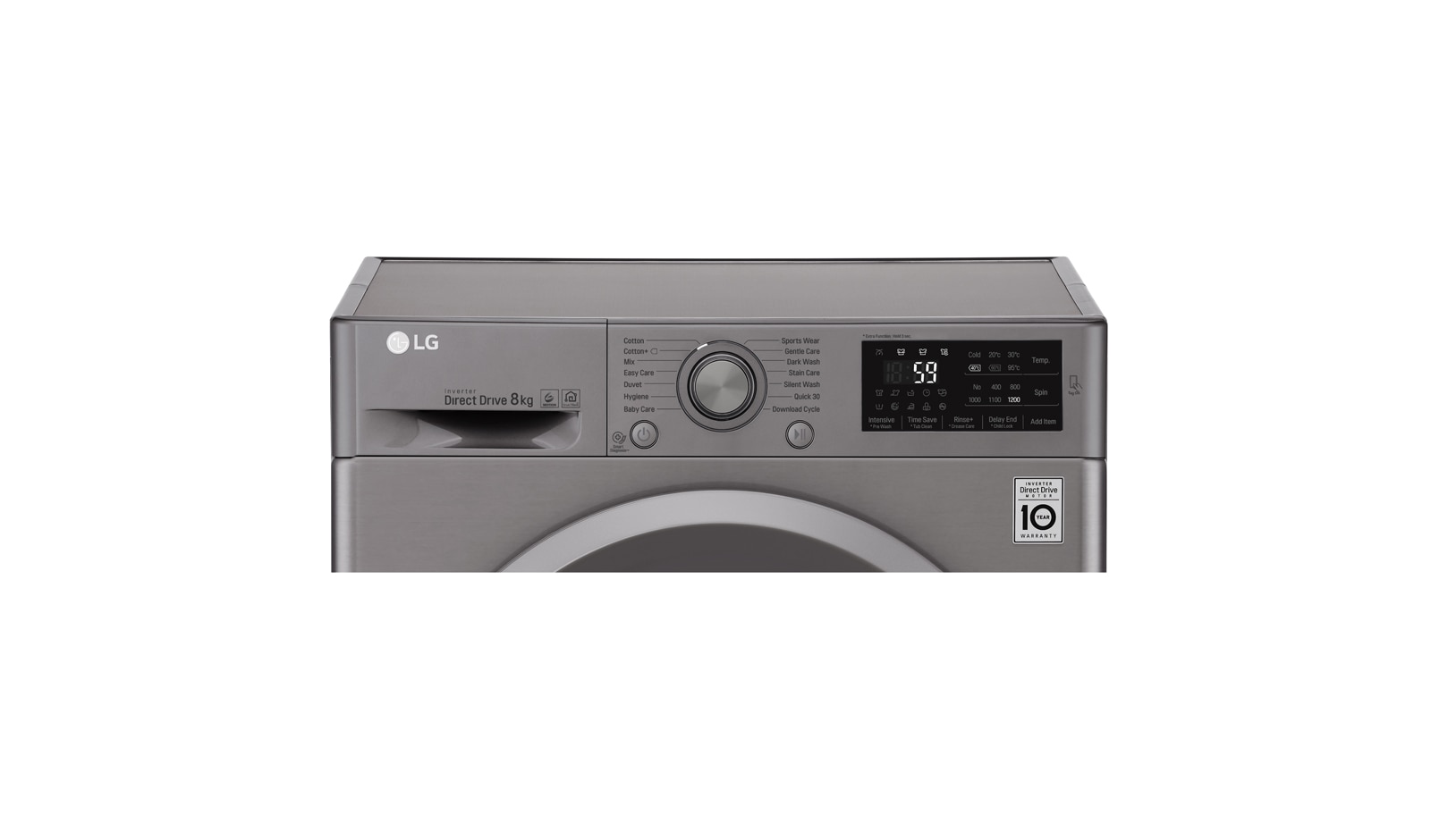 LG 8 Kg Yıkama "A+++(-40%)", 1200 Devir, NFC Akıllı Telefon Uygulaması, Smart Diagnosis™, F2J5TNP7S
