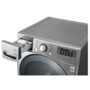 LG Kurutmalı Çamaşır Makinesi Buharlı 17 Kg Yıkama / 10 Kg Kurutma  TrueSteam WiFi  A+++ Enerji Sınıfı Metalik Gri, F2K2CHK2T