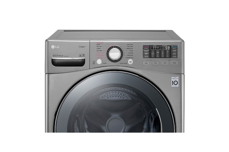 LG Kurutmalı Çamaşır Makinesi Buharlı 17 Kg Yıkama / 10 Kg Kurutma  TrueSteam WiFi  A+++ Enerji Sınıfı Metalik Gri, F2K2CHK2T