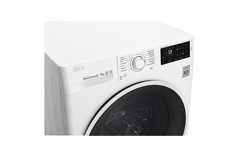 LG 8 Kg Yıkama + 5 Kg Kurutma, A+++, 1400 Devir, Beyaz, Smart Diagnosis™, F4J6TMP0W