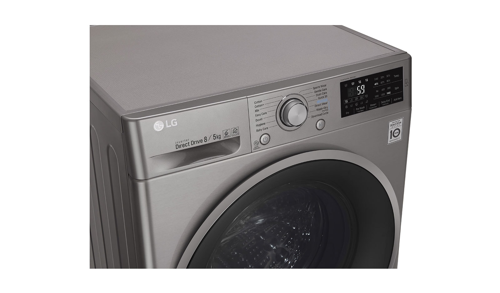 LG 8 Kg Yıkama + 5 Kg Kurutma, A+++, 1400 Devir, NFC Akıllı Telefon İletişimi, Smart Diagnosis™, F4J6TMP8S