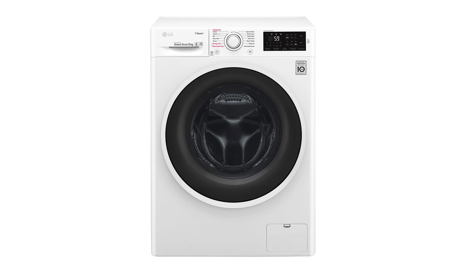 9 Kg Yıkama &#34;A&#43;&#43;&#43;(-20%)&#34;, 1400 Devir, SpaSteam™, NFC F4J6VYP0W için önden görünüm